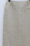 SWAYING/KNIT linen straight skirt SW23AW3B18 linen